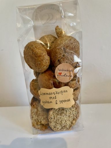 Lommanskorpan med graham & spenat